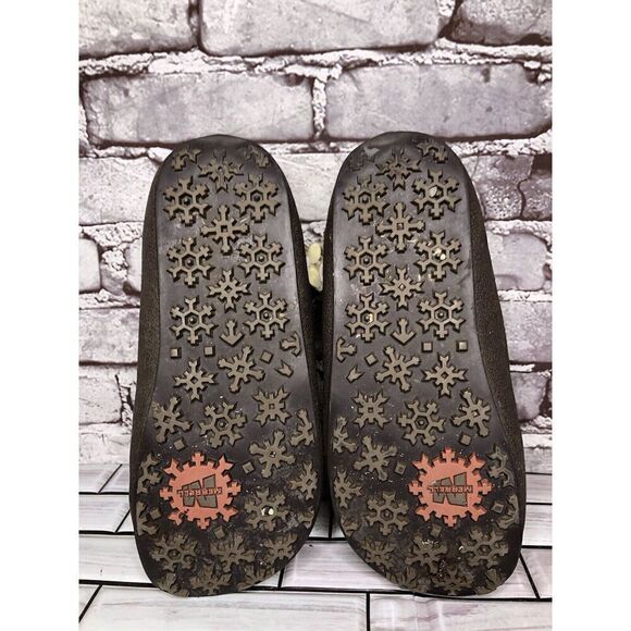 Merrell Spirit Tibet Low Espresso Dark Cinnamon Fur Booties Shoes Women Sz 7M US - Picture 13 of 16